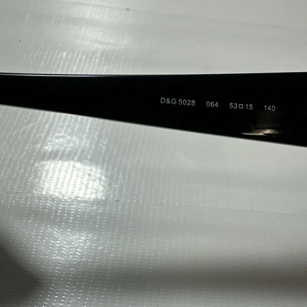 Dolce & Gabbana D&B 5028 eyewear frame 53-15-140  Black eyeglass glasses